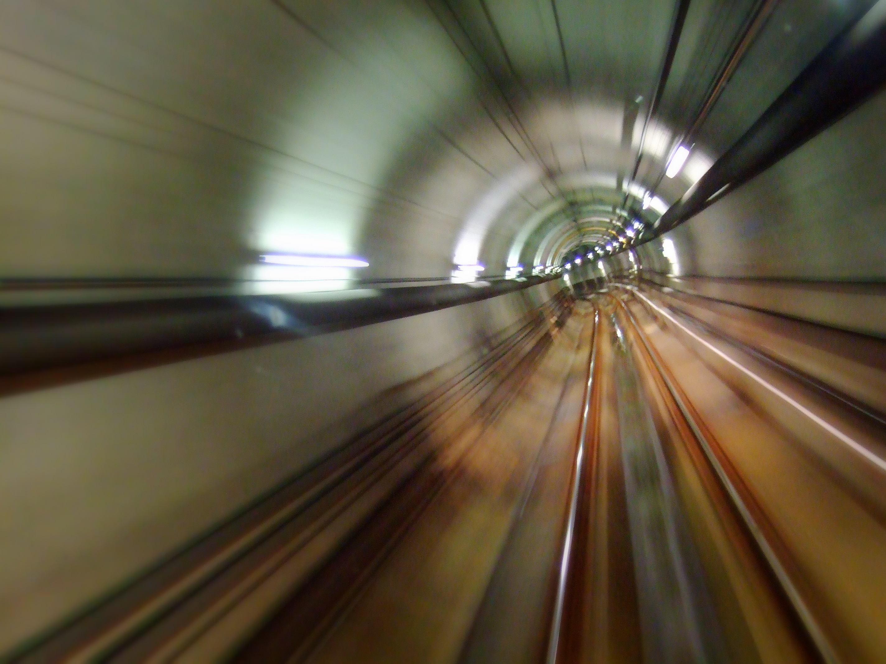 Melbourne City Loop underground rail tunnel